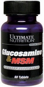 Купить Ultimate Nutrition, Glucosamine & MSM (60таб.)