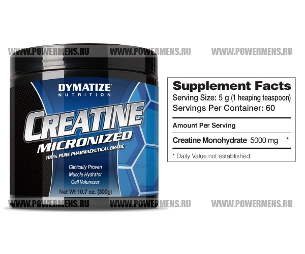 Купить Dymatize Nutrition, Creatine Monohydrate (300гр)
