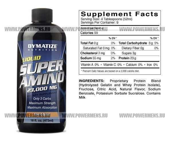 Купить Dymatize Nutrition, Liquid Super Amino (473мл)