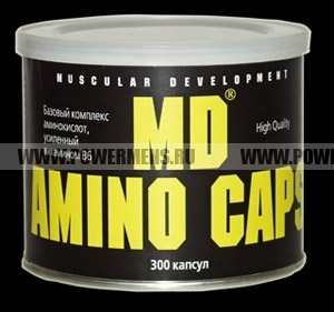 Заказать Muscular Development, Amino Caps (300 капс)