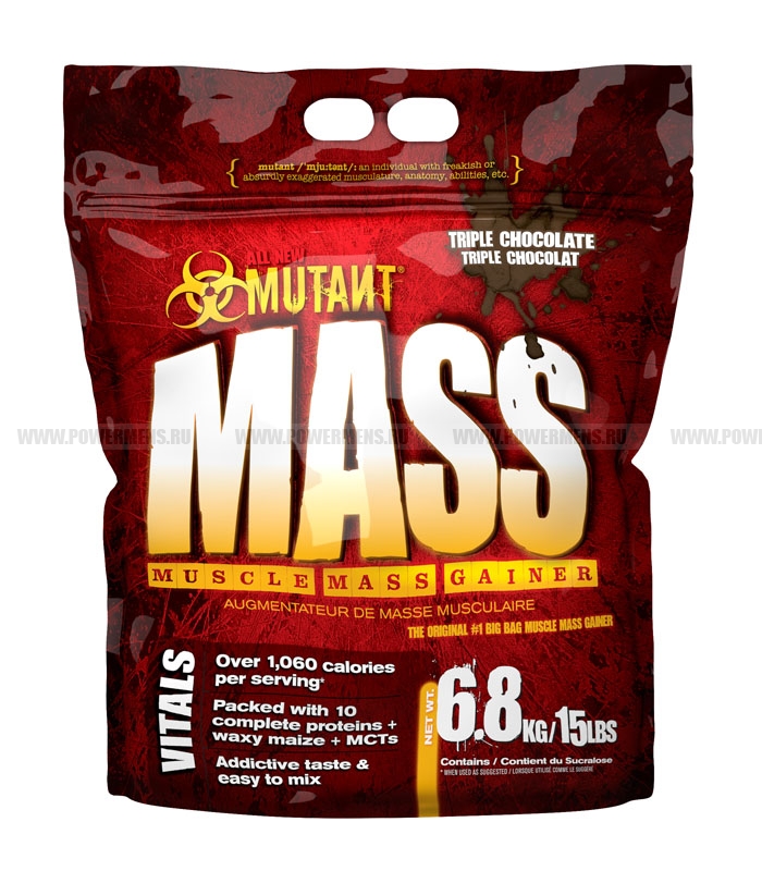 Заказать Mutant, Mass 15lb (6800 гр)