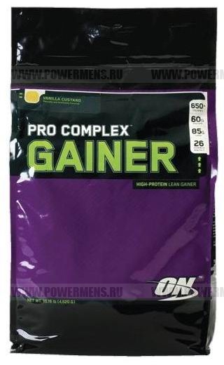 Заказать Optimum Nutrition, Pro Complex Gainer (4,450 кг)