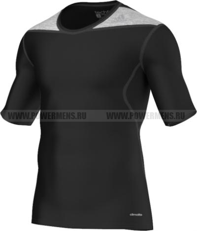 Купить Adidas, Tech Fit Core Tee (Арт: D82011) - компрессионная футболка
