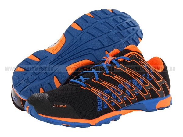 Купить Кроссовки для кроссфита INOV-8 F-Lite 240 - Мужская модель (черный/оранжевый)