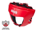 Clinch, Шлем боксерский Olimp, арт. С112 (красный)