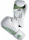 Adidas Box-Fit, Боксерские перчатки, арт. ADIBL04/A (Белый/Зеленый)