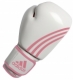 Adidas Box-Fit, Боксерские перчатки, арт. ADIBL04/A (Белый/Розовый)