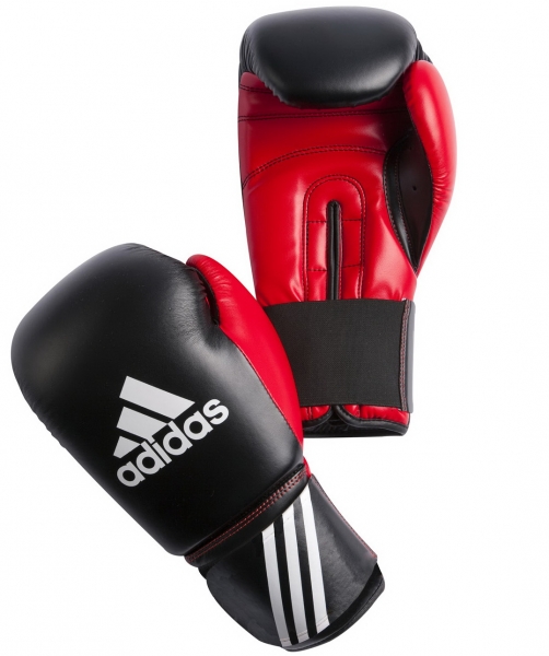 Заказать Adidas, Перчатки боксерские RESPONSE, арт.adiBT01 (черно-красные)