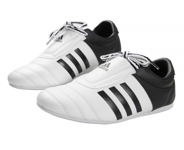 Adidas, Степки для тхэквондо Adi-Kick 2, арт. AdiTKK01 (Бело-черные)