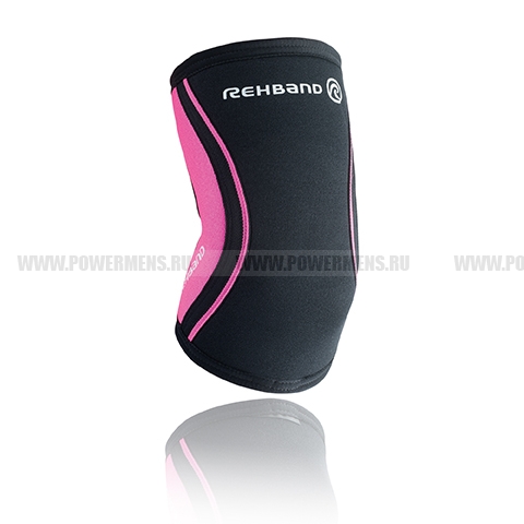 Отзывы Rehband, Налокотник спортивный 5 мм Rx-Line черный/розовый (цена за 1 шт.) арт.102333