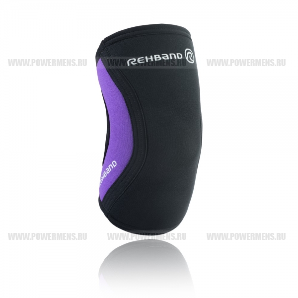 Отзывы Rehband, Налокотник спортивный 5 мм Rx-Line черный/фиолетовый (цена за 1 шт.) арт.102330