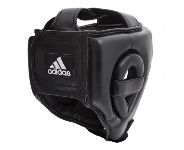 Купить в Москве Adidas Training Head Guard, Шлем для бокса, арт.ADIBHG031 (черный)
