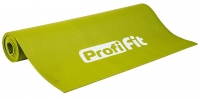 Коврик для йоги и фитнеса PROFI-FIT, 4 мм ПРОФ ПЛЮС (светло-зеленый)