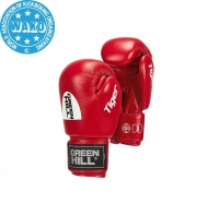 GREEN HILL, Боксерские перчатки TIGER WAKO Approved (красный) арт. BGT-2010w