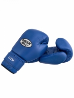 BGG-2018 Боксерские перчатки GYM синие Classic