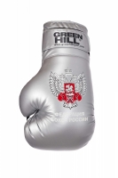 BG-LRGFBR Большая рекламная боксерская перчатка Федерация Бокса России серебристый
